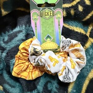 Wicked “For Good” Hair Scrunchie Set – UK Exclusive – New with Tags